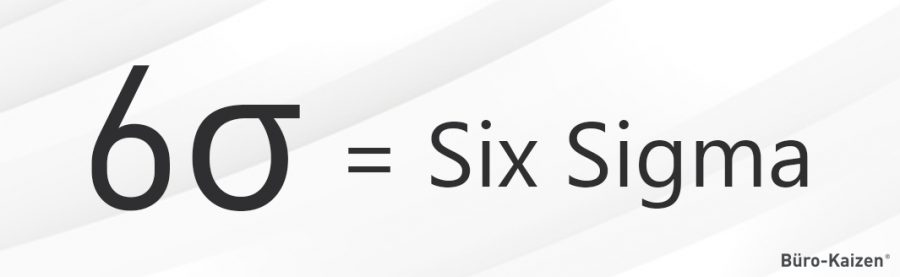 6σ oder auch Six Sigma beschreibt eine Standardabweichung einer Grundgesamtheit und dient der Prozessoptimierung.