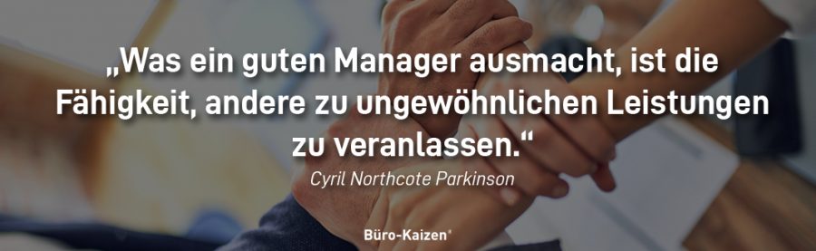 Mit Motivationssprüchen kann ein guter Manager die Fähigkeiten seiner Mitarbeiter fördern.