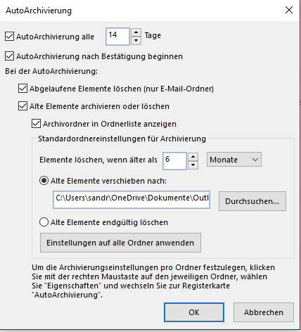gliederung_autoarchivierung_einstellungen_vornehmen
