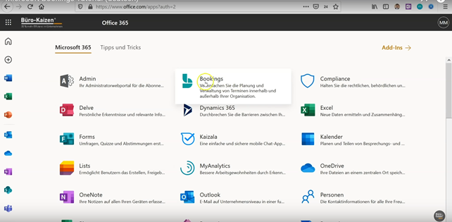 Microsoft Bookings - Anleitung für den Online-Buchungskalender - Bild 1