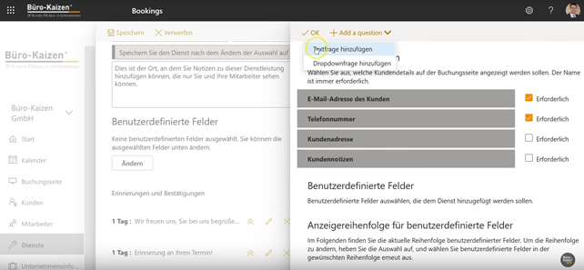 Microsoft Bookings - Anleitung für den Online-Buchungskalender - Bild 4