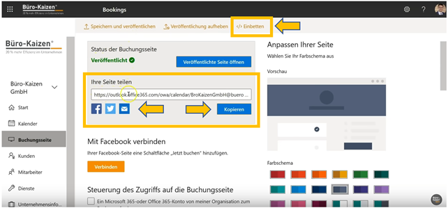 Microsoft Bookings - Anleitung für den Online-Buchungskalender - Bild 7