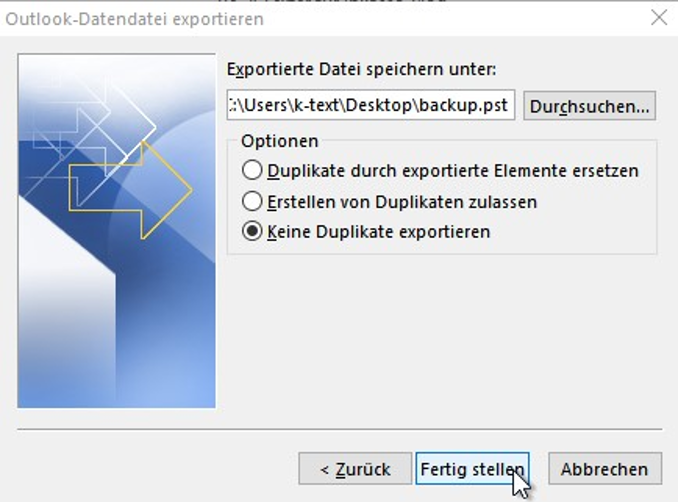 Outlook-Adressbuch exportieren-kennwort-verschluesseln