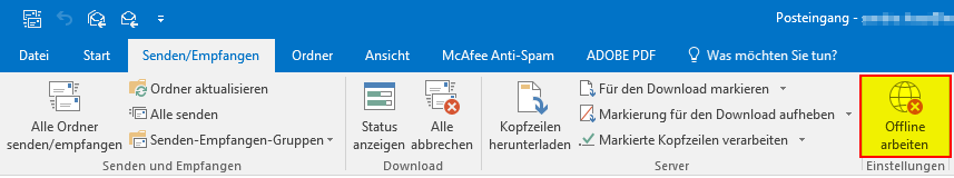 outlook-aktualisieren-offline-arbeiten