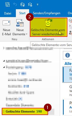 Outlook wiederherstellen: Mails, Kalender, Kontakte und Aufgaben  Büro 