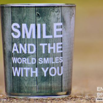 Smile and the world smiles with you