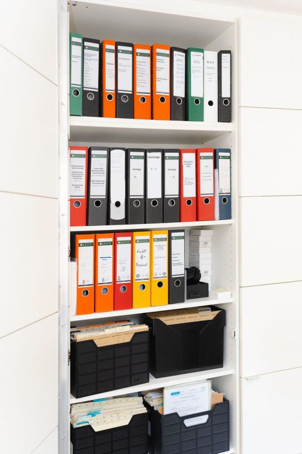 Ablagesystem im Büro