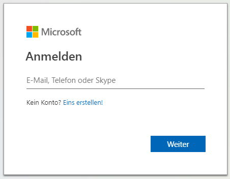 an-onenote-senden-anmeldung-microsoft-konto