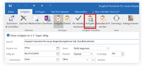 Aufgabenplaner effektiv zur Zuständigkeitseinteilung nutzen