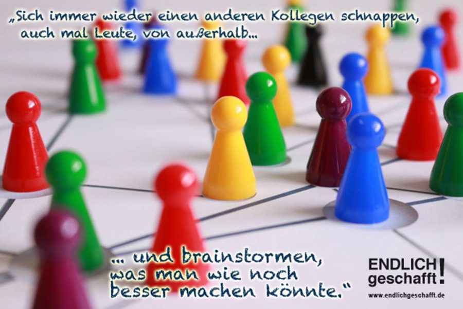 brainstormen um besser zu werden