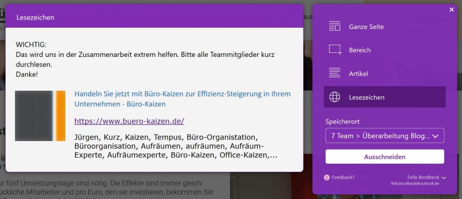 buero-kaizen-kommentar-webclipper