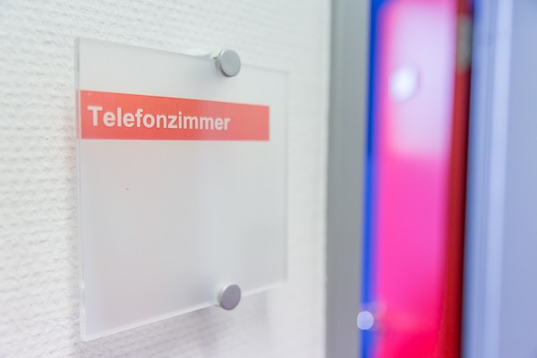 Büroausstattung Telefonzimmer