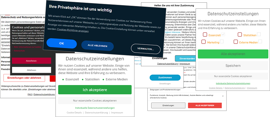 Datenschutzeinstellungen und Cookies werden auf nahezu jeder Webseite verwendet. Hin und wieder sollten Sie die Cookies löschen.