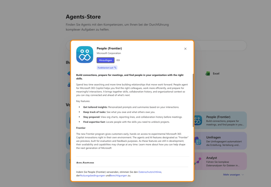 Copilot People-Agent