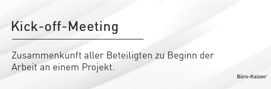 Definition von Kick-off-Meeting