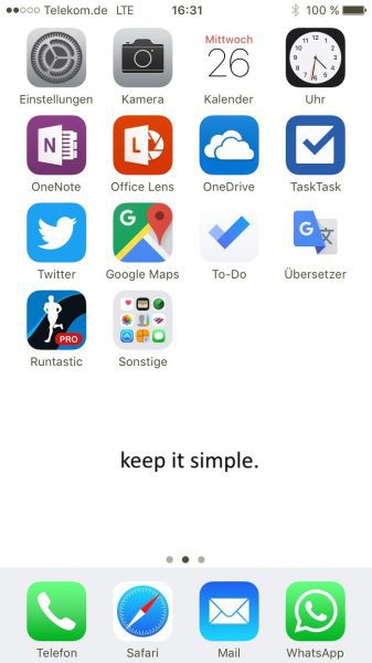 Digitaler Minimalismus auch am Smartphone