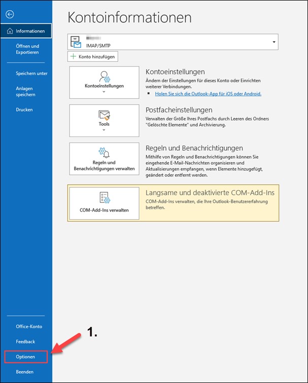 e-mail-flut-outlook-optionsmenu-aufrufen