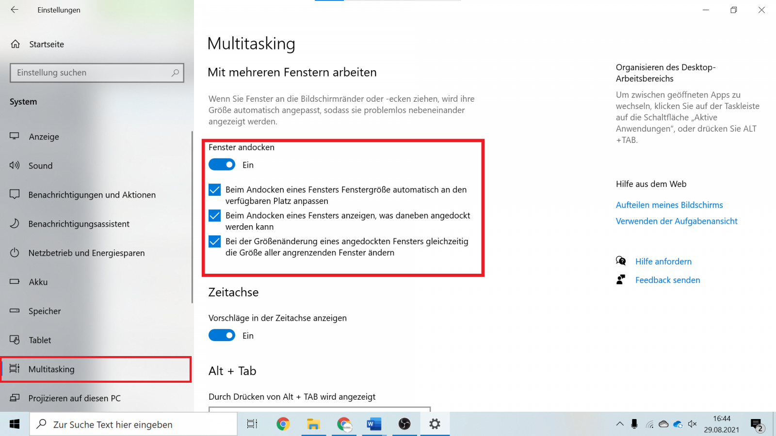 Mehr Schaffen Mit Multitasking In Windows – WWTCMR