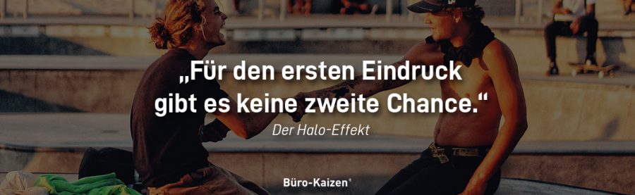 Es gibt nur einen ersten Eindruck. Der Halo-Effekt ist überall anzutreffen: Ob im Berufsleben oder privat, machen Sie sich das Phänomen zunutze! 