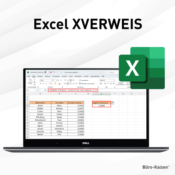 Excel XVERWEIS