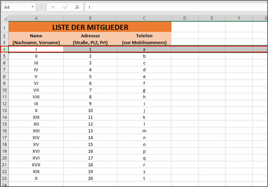 Excel Zeile fixieren so geht´s [SchrittfürSchritt Anleitung]