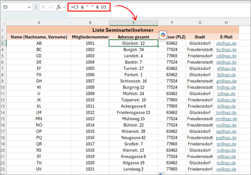 Excel Zellen Verbinden Ohne Inhalt Zu Verlieren Excel Zellen verbinden: So geht’s in 1 Minute
