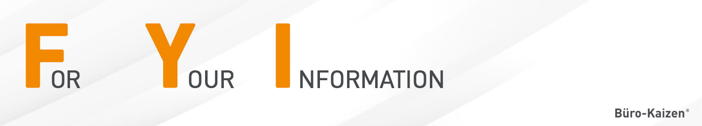 FYI Was steckt hinter dieser Abkürzung?