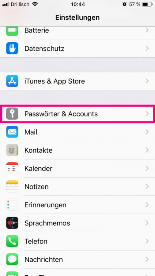 google-kalender-iphone-einstellungen-passwoerter-und-accounts