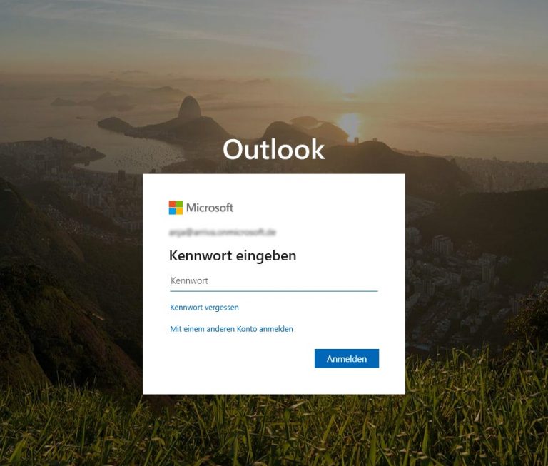 Hotmail Posteingang mit Outlook öffnen (Login)