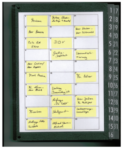 Klassisches System von Aufgabenplaner möglich