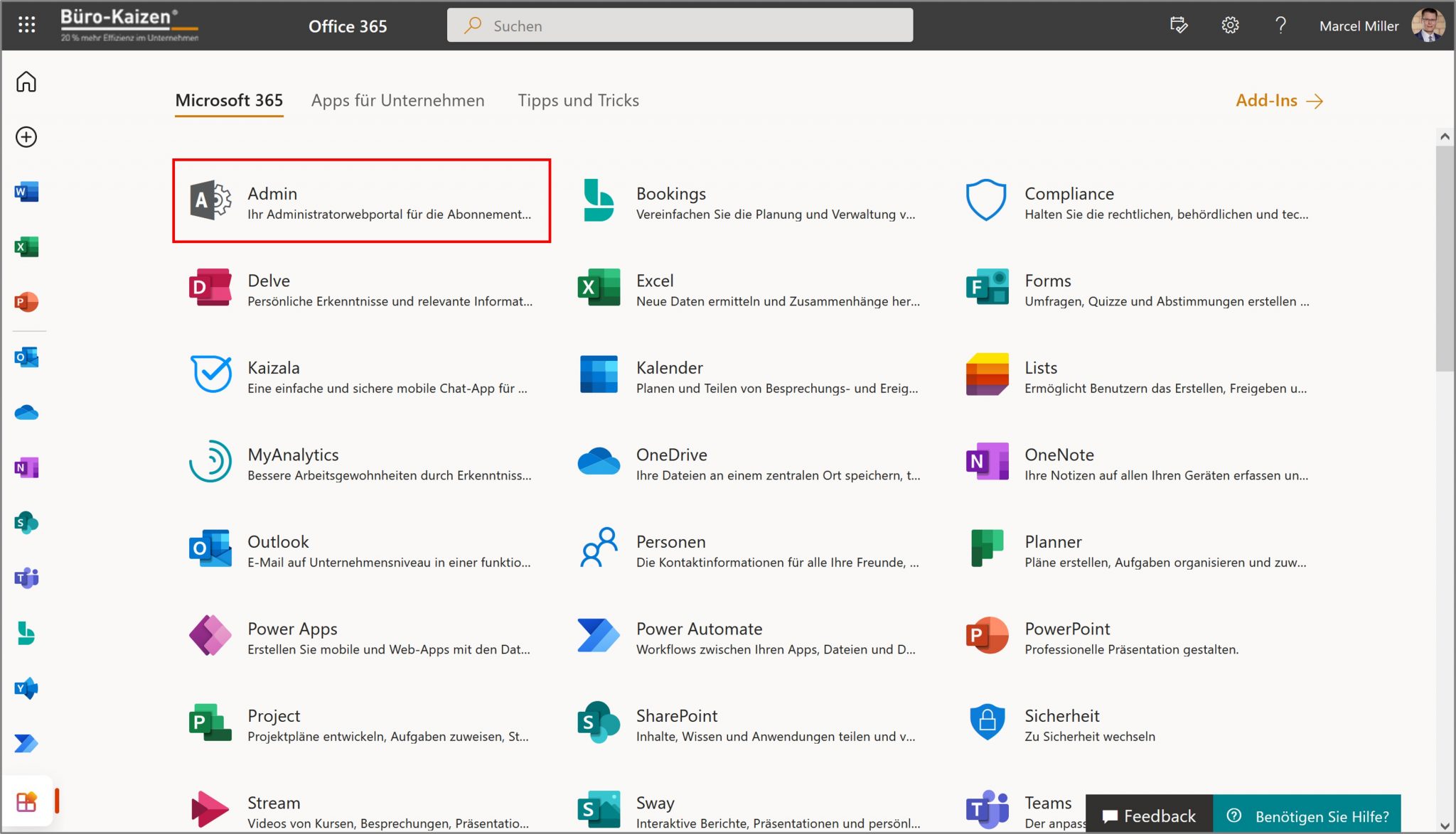 Das Microsoft 365 Admin Center und Teams Admin Center im Überblick