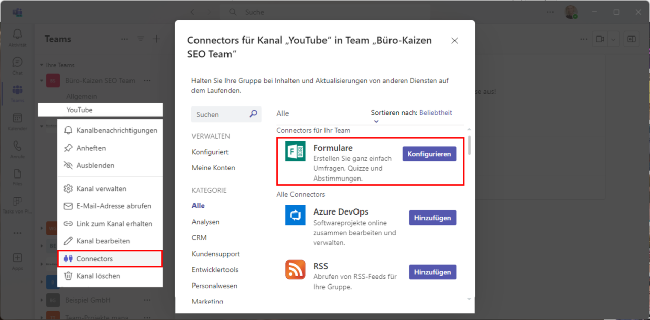 Microsoft Forms Umfrage in Teams einfach erstellen