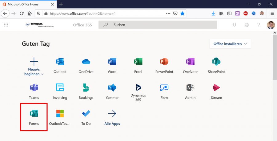 microsoft-forms-web-app
