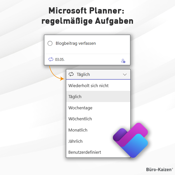 Microsoft Planner regelmäßige Aufgaben