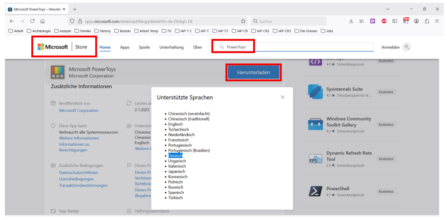 Microsoft PowerToys Download
