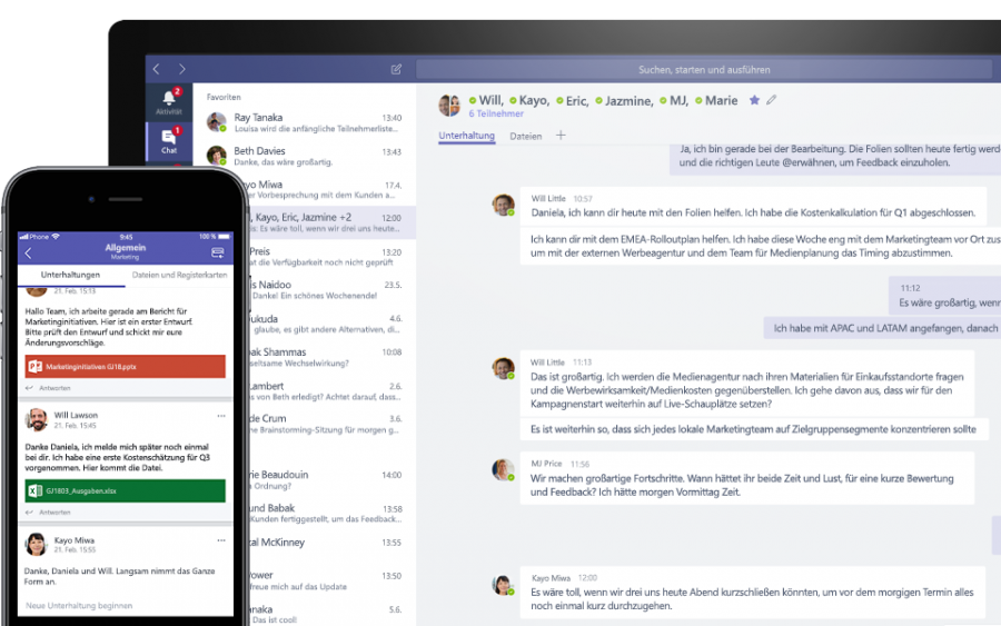 microsoft teams handy app