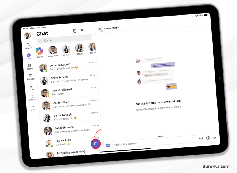 Microsoft Teams IPad Die Wichtigsten Funktionen Anleitungen