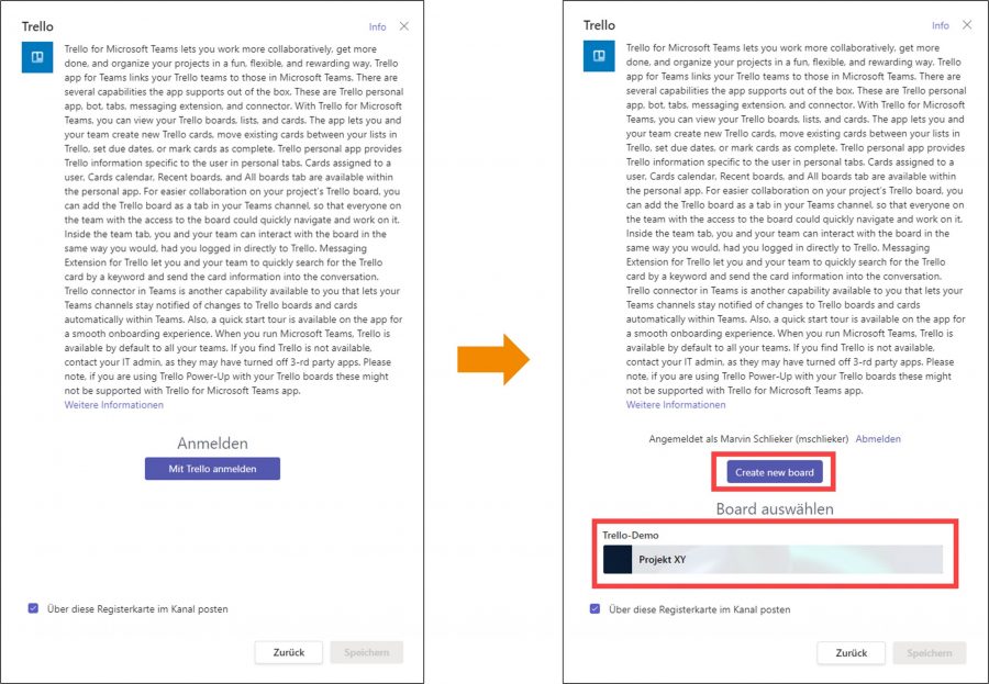 microsoft-teams-registerkarte-hinzufuegen-fenster-die-sich-beim-einfuegen-der-trello-app-oeffnen