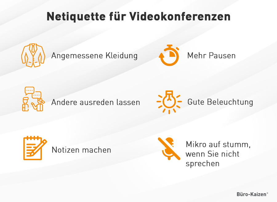 Netiquette bei Videokonferenzen