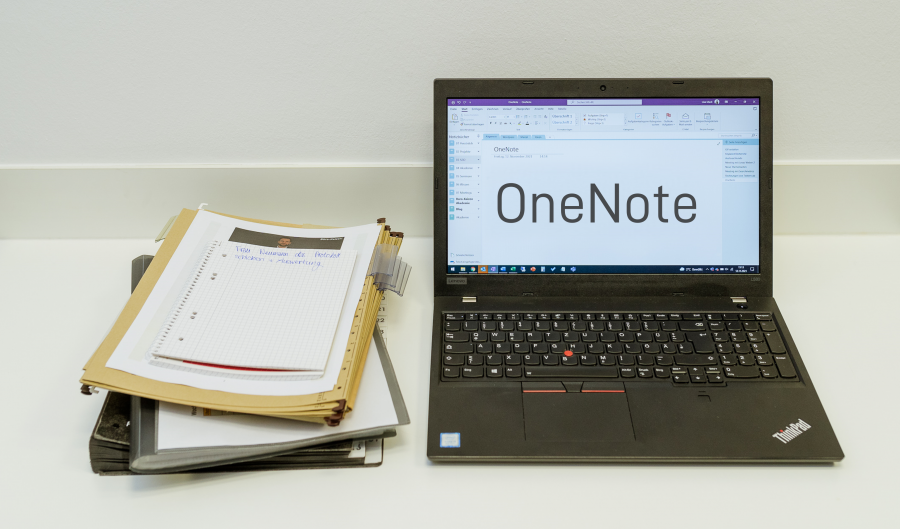 Das digitale Notizbuchprogramm "Microsoft OneNote" ist ein Schritt in Richtung papierloses Büro und cloudbasiertes Arbeiten.