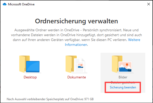 onedrive-deaktivieren-ordnersicherung-verwalten