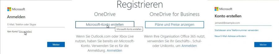 onedrive-login-anmelden