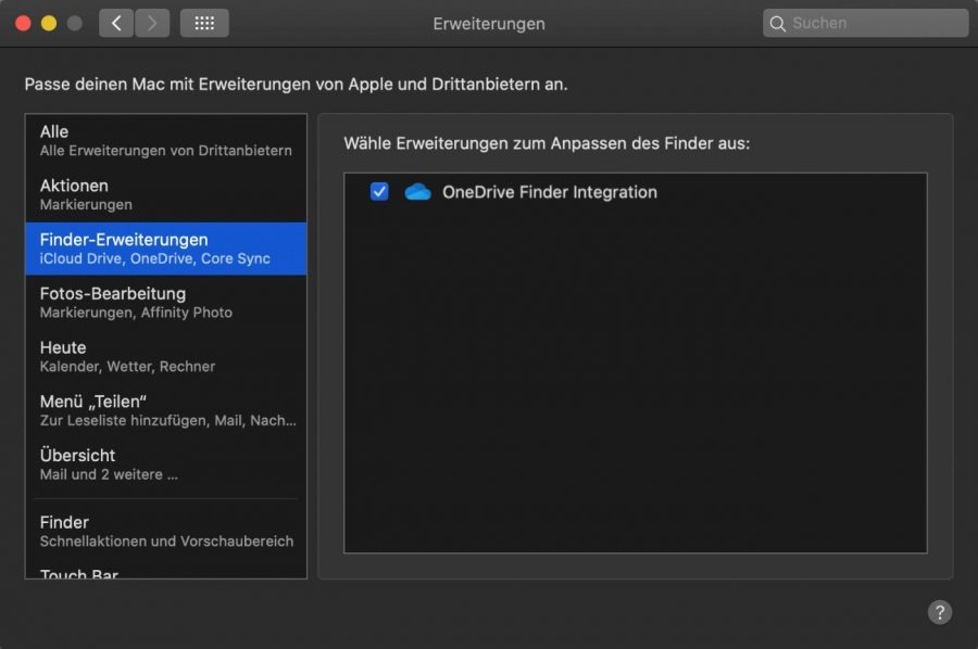 onedrive-mac-finder-erweiterungen