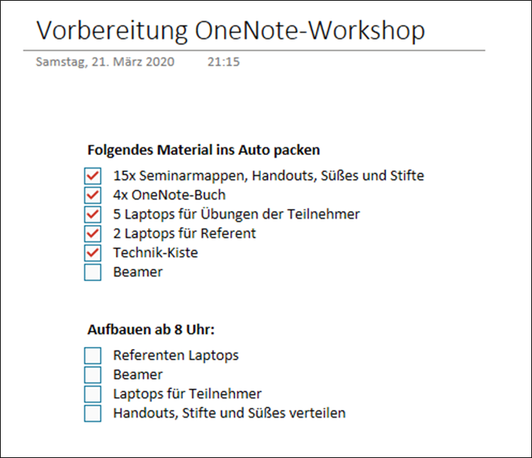 onenote-checkliste