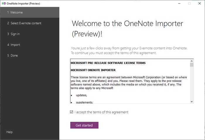 onenote-evernote-importer-starten-des-programmes