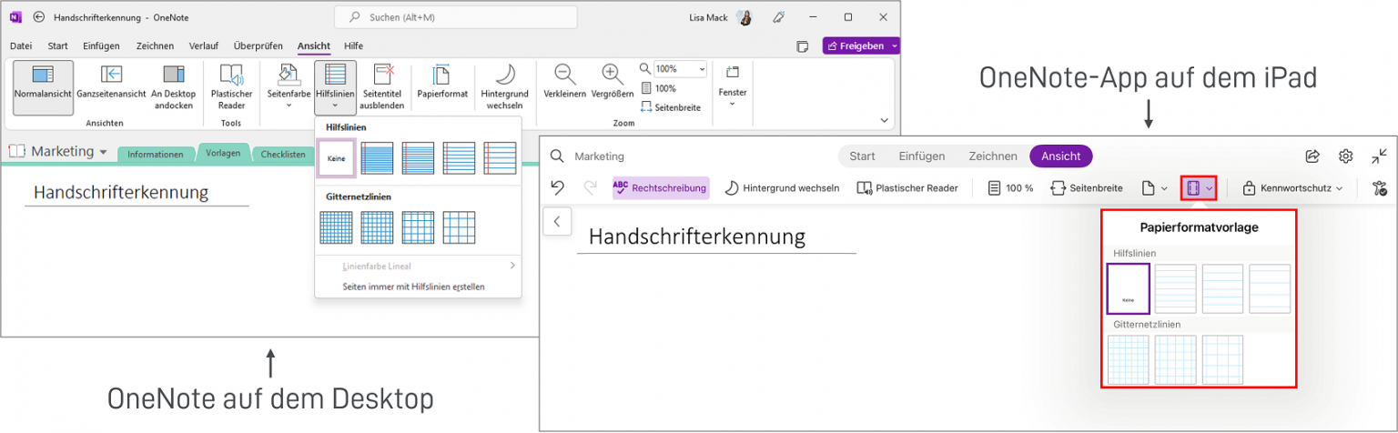 OneNote Handschrift Tutorial (+ in Text umwandeln)