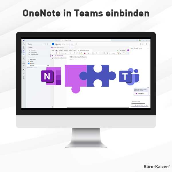 OneNote in Teams einbinden