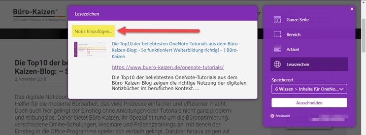 onenote-lesezeichen-notiz-hinzufuegen
