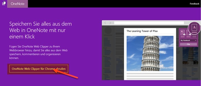onenote-lesezeichen-web-clipper-installation