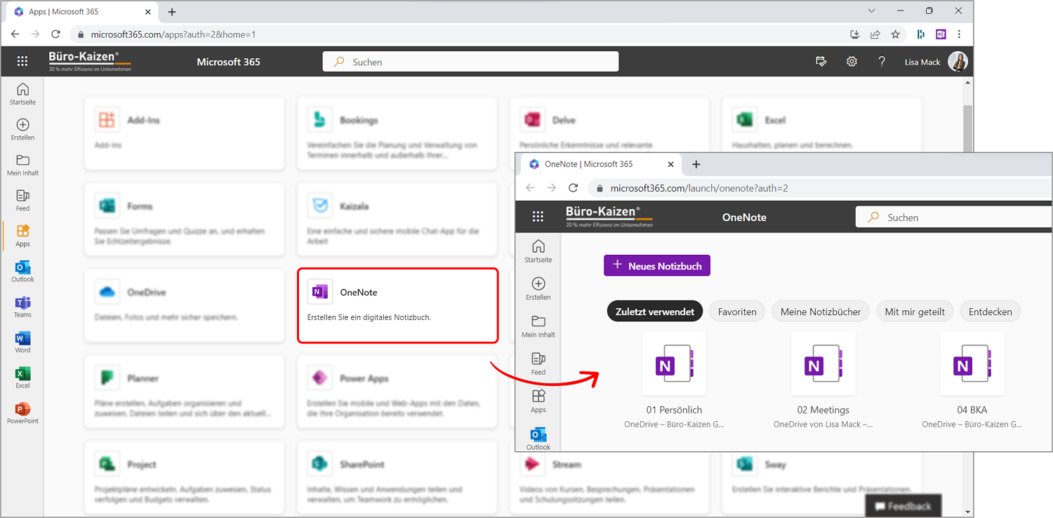 OneNote online (Web App)